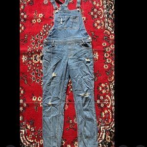 RSQ Distressed Overalls